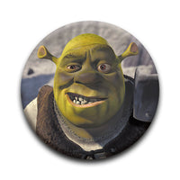 Thumbnail for Shrek - Burnt Round Pinback Button (1.25
