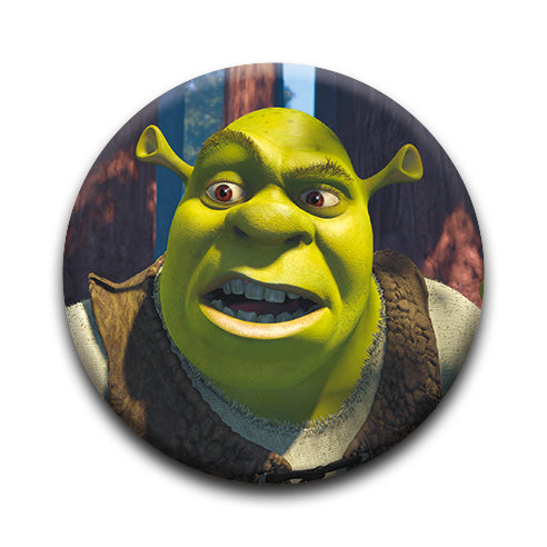 Shrek - Confused Round Pinback Button (1.25") – 6 PC PPK