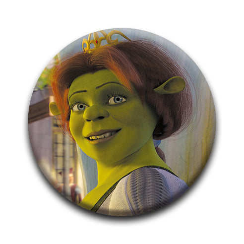 Shrek - Fiona Round Pinback Button (1.25") – 6 PC PPK
