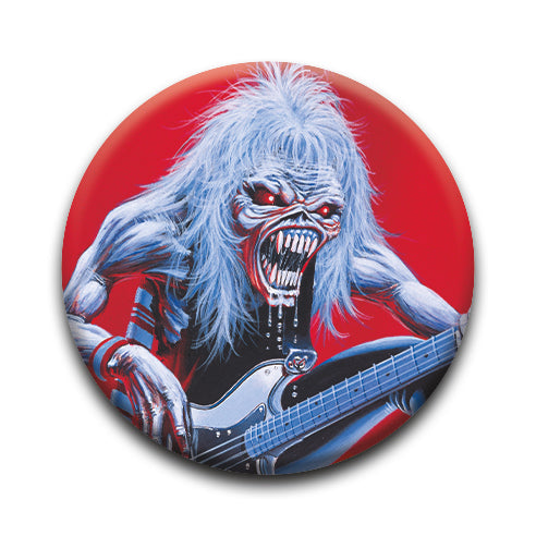 Iron Maiden - Fear of the Dark Round Pinback Button (1.25") – 6 PC PPK