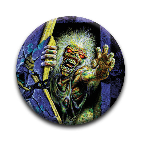 Iron Maiden - No Prayer for the Dying Round Pinback Button (1.25") – 6 PC PPK