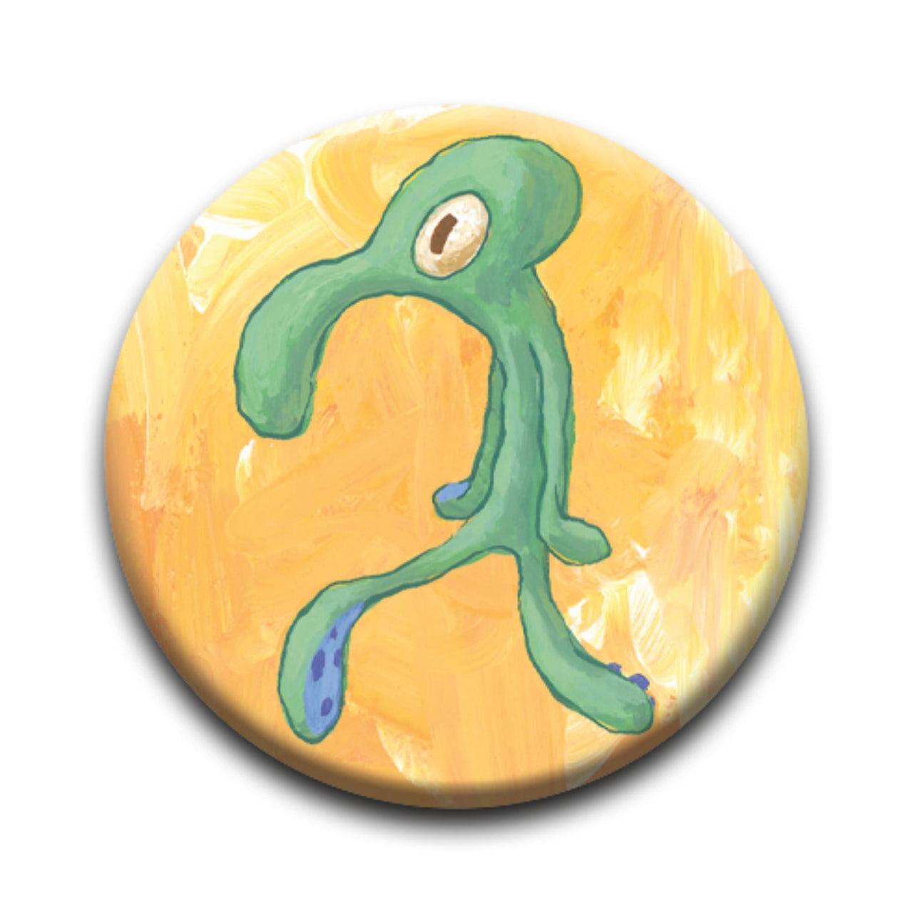 SpongeBob SquarePants - Squidward Bold and Brash Round Pinback Button (1.25") – 12 PC PPK ($0.60 each)