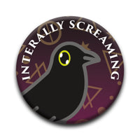Thumbnail for Plague Doctor - Internally Screaming Round Pinback Button (1.25