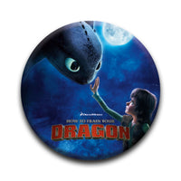 Thumbnail for How to Train Your Dragon - One Sheet Round Pinback Button (1.25