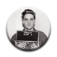 Thumbnail for Elvis Presley - Enlistment Round Pinback Button (1.25