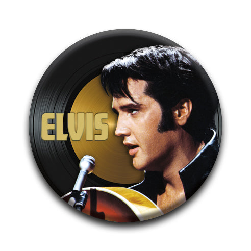 Elvis Presley - '68 Round Pinback Button (1.25") – 6 PC PPK