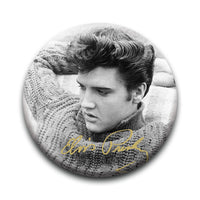 Thumbnail for Elvis Presley - Casual Round Pinback Button (1.25