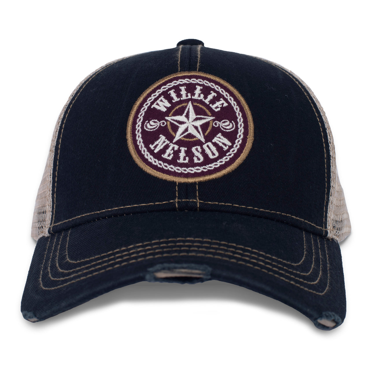 Willie Nelson Star Logo Patch Hat