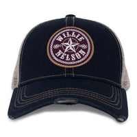 Thumbnail for Willie Nelson Star Logo Patch Hat