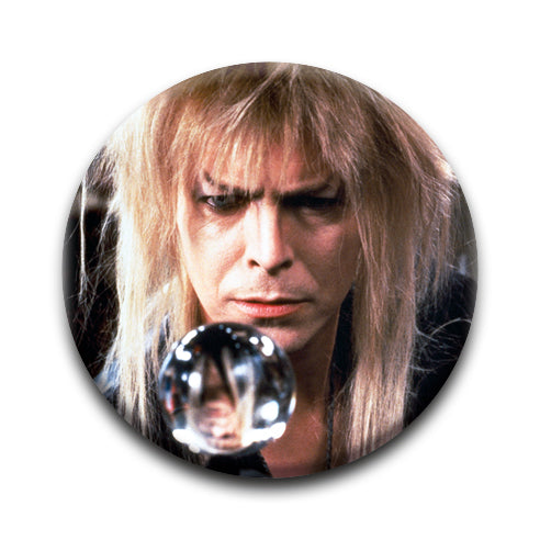 Labyrinth - Jareth Stare Round Pinback Button (1.25") – 6 PC PPK