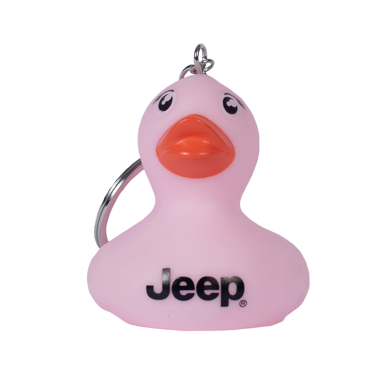 Jeep Duck - Pink Keychain