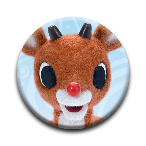 Rudolph - Rudolph Round Pinback Button (1.25") – 6 PC PPK