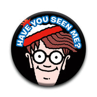 Thumbnail for Where's Waldo? - Have You Seen Me Round Pinback Button (1.25