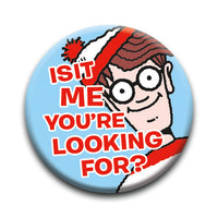 Thumbnail for Where's Waldo? - Looking Round Pinback Button (1.25