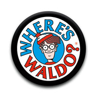 Thumbnail for Where's Waldo? - Round Pinback Round Pinback Button (1.25