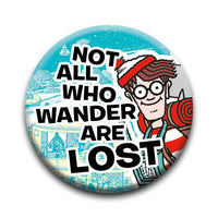 Thumbnail for Where's Waldo? - Wander Round Pinback Button (1.25
