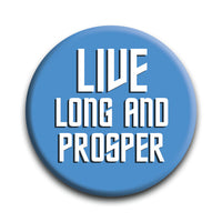 Thumbnail for Star Trek - Spock Quote Round Pinback Button (1.25