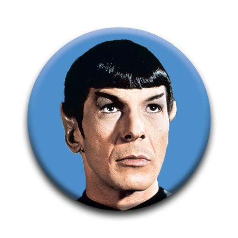 Star Trek - Spock Round Pinback Button (1.25") – 6 PC PPK