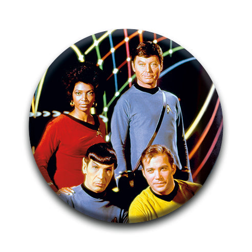 Star Trek - Team Round Pinback Button (1.25") – 6 PC PPK