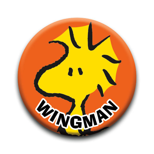 Peanuts - Wingman Round Pinback Button (1.25") – 6 PC PPK