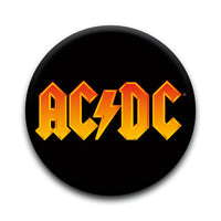 Thumbnail for AC/DC - Orange Round Pinback Button (1.25
