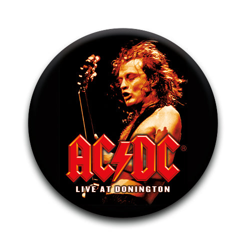 AC/DC - Live Round Pinback Button (1.25") – 6 PC PPK