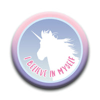 Thumbnail for Unicorns - Believe In MysElf Round Pinback Button (1.25