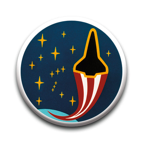 NASA - Astro 1 Round Pinback Button (1.25") – 6 PC PPK