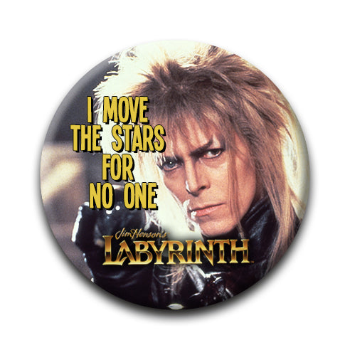 Labyrinth - Move the Stars Round Pinback Button (1.25") – 6 PC PPK