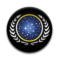 Thumbnail for Star Trek - United Federation Round Pinback Button (1.25