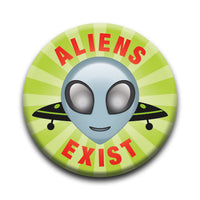 Thumbnail for Aliens - Exist Round Pinback Button (1.25