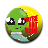 Thumbnail for Aliens - You're Not Alone Round Pinback Button (1.25