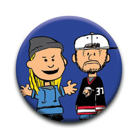 Thumbnail for Jay & Silent Bob - Art Round Pinback Button (1.25
