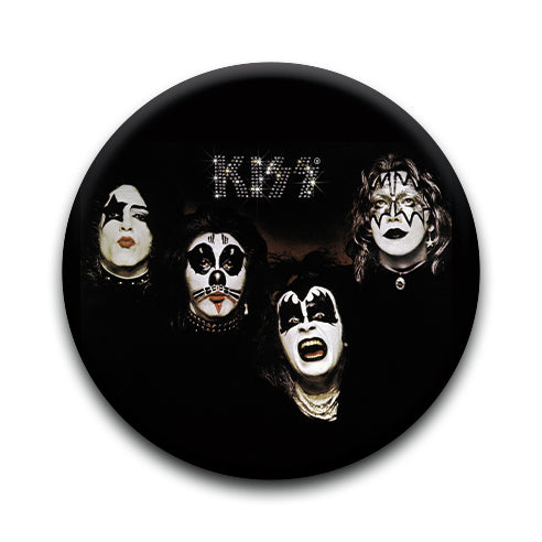 KISS - Album Round Pinback Button (1.25") – 6 PC PPK