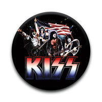 Thumbnail for KISS - America Round Pinback Button (1.25