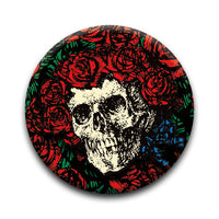 Thumbnail for Grateful Dead - Rose Crown Round Pinback Button (1.25