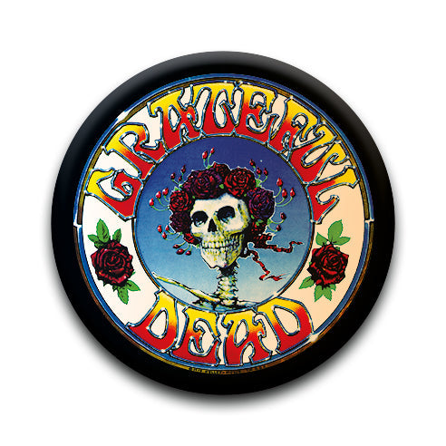 Grateful Dead - Frame Round Pinback Button (1.25") – 6 PC PPK