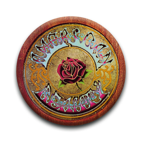 Grateful Dead - American Beauty Round Pinback Button (1.25") – 6 PC PPK