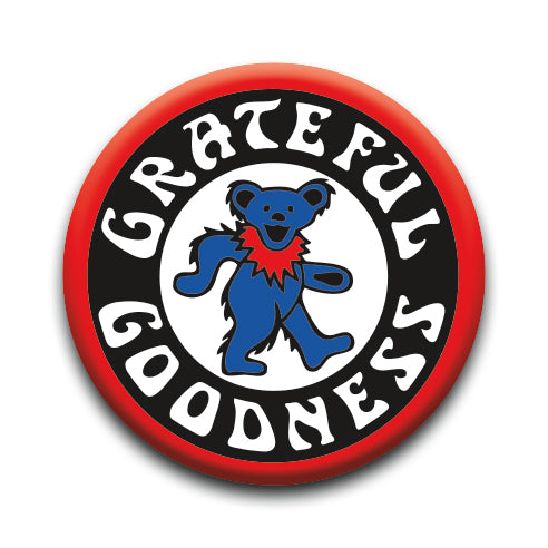 Grateful Dead - Goodness Round Pinback Button (1.25") – 6 PC PPK