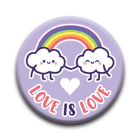 Thumbnail for Pride - Love is Love Round Pinback Button (1.25