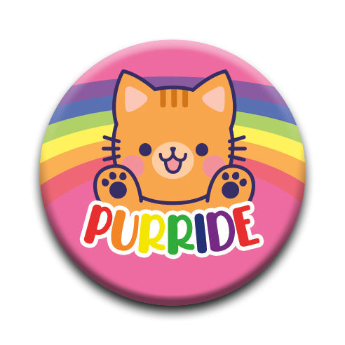 Pride - Purride Round Pinback Button (1.25") – 6 PC PPK