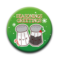 Thumbnail for Christmas - Seasonings Round Pinback Button (1.25