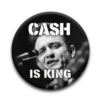 Thumbnail for Johnny Cash - King Round Pinback Button (1.25