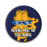 Thumbnail for Garfield - Ask Me Round Pinback Button (1.25