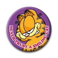 Thumbnail for Garfield - Smiling Cat Round Pinback Button (1.25