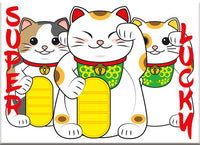 Thumbnail for Lucky Cat - Super Lucky Flat Magnet (2.5