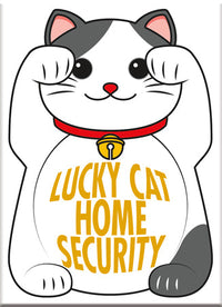 Thumbnail for Lucky Cat - Security Flat Magnet (2.5