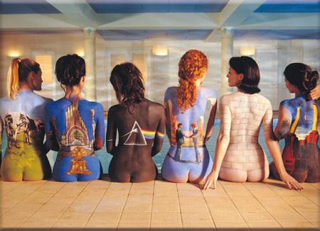 Pink Floyd - Back Art Flat Magnet (2.5" x 3.5") – 6 PC PPK