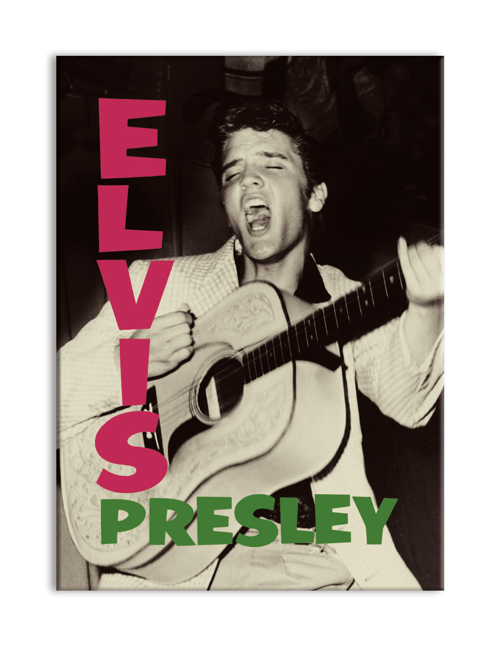 Elvis Presley - First Album Flat Magnet (2.5" x 3.5") – 6 PC PPK