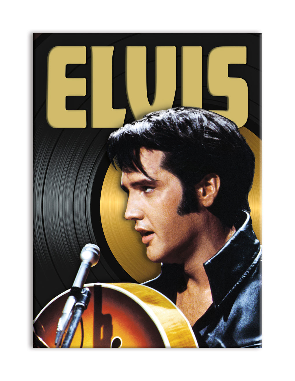 Elvis Presley - 68 Flat Magnet (2.5" x 3.5") – 6 PC PPK